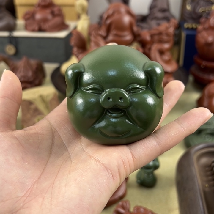 紫砂茶宠紫砂福猪