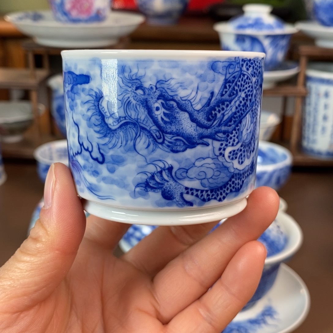 景德镇陶瓷手工手绘