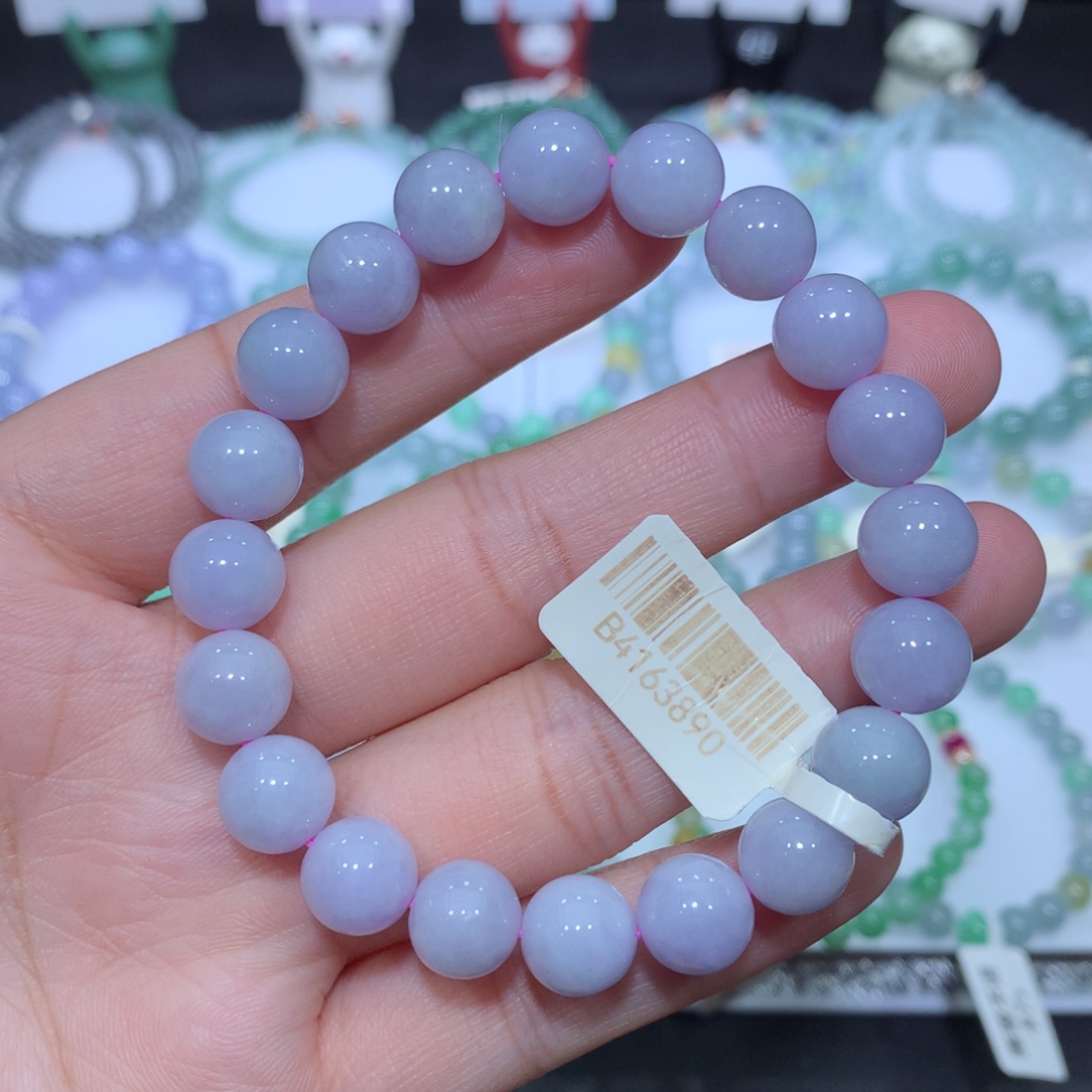 翡翠未镶嵌手串天然