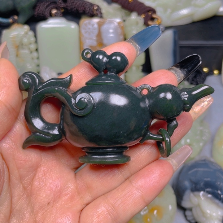 和田玉挂件未镶嵌