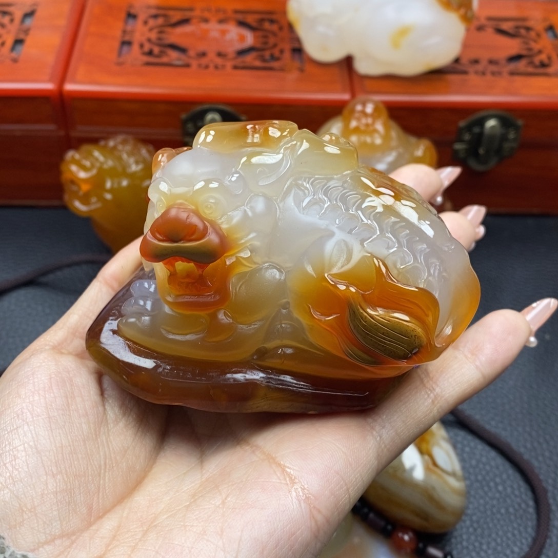 玛瑙/玉髓摆件未镶嵌