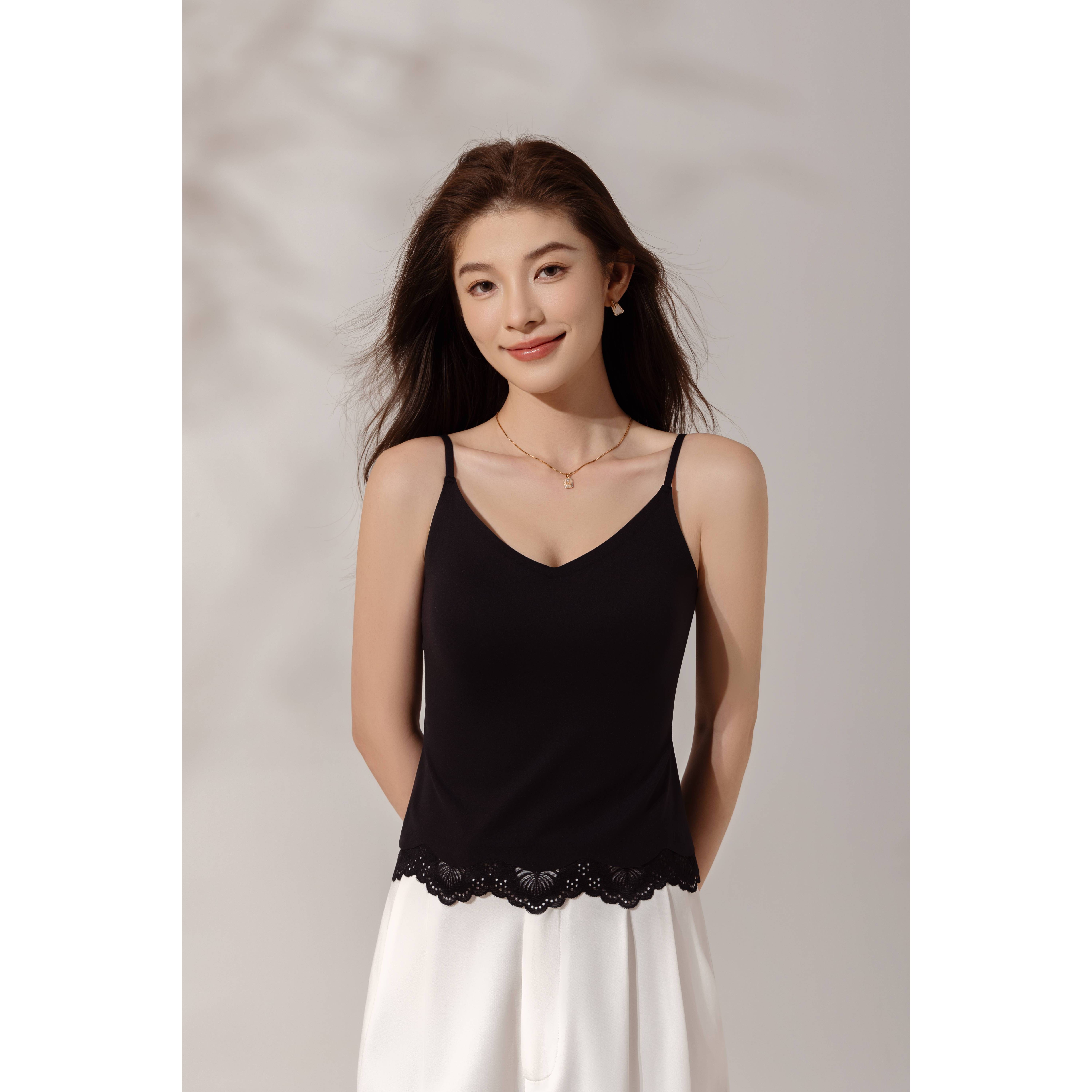 新款双弧线版型修胸显瘦吊带背心LA CHAPELLE HOMME.3071.YB与