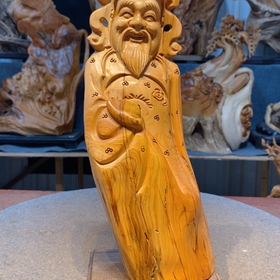 柏木（崖柏）根雕摆件