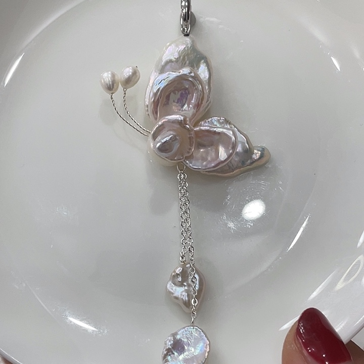 酸***腐铜合金蝴蝶吊坠专拍