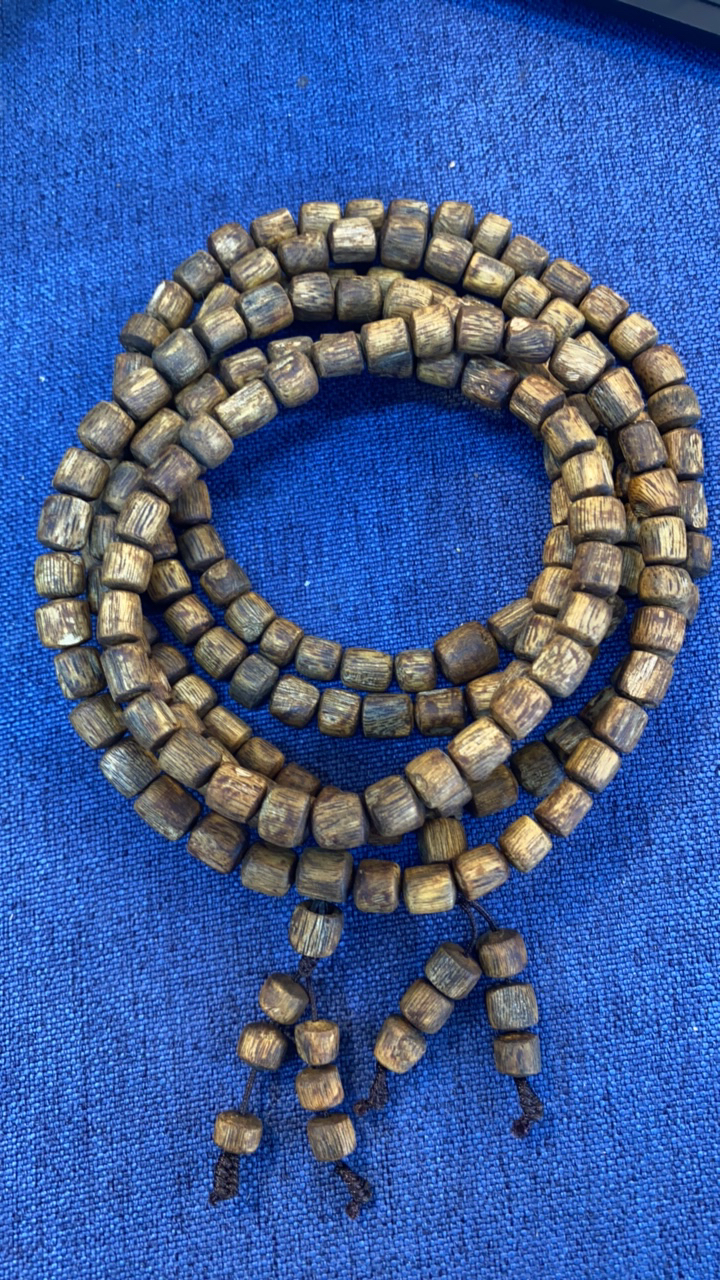 棋楠海南虫漏树心油桶珠长串卡0.8/23克+多样性发一