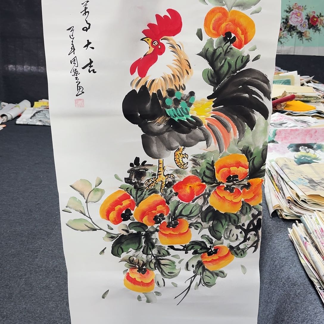 尚古里商贸画心一张