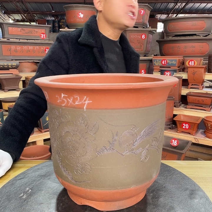 紫砂花盆工厂直发