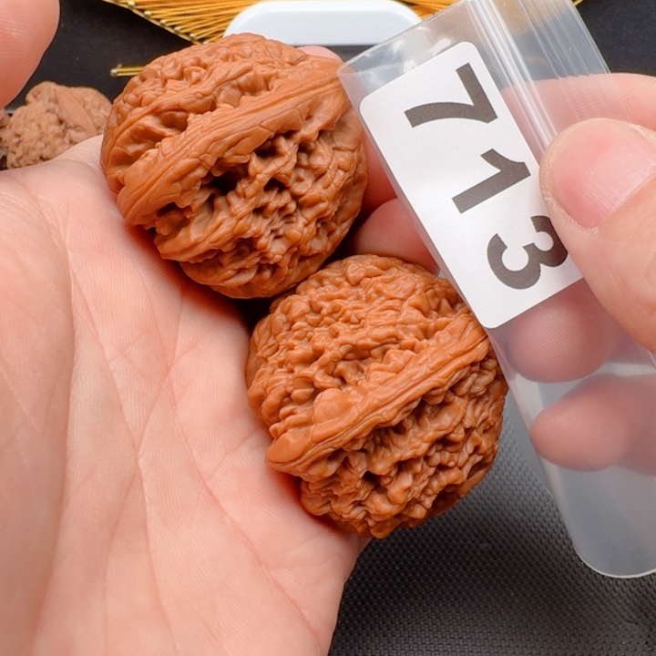 文玩核桃把件?****6虎头王44