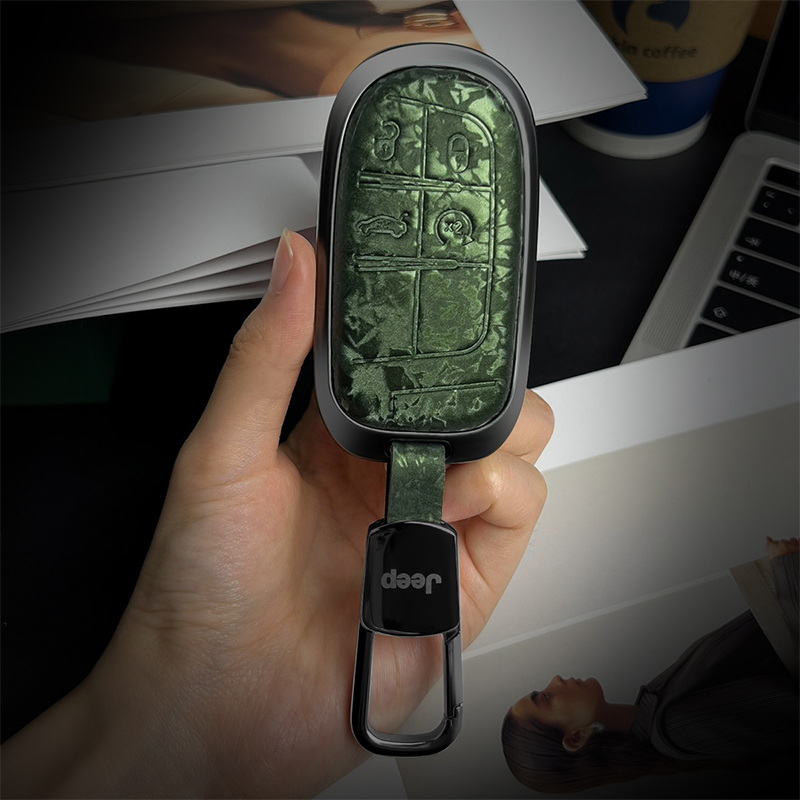 【S级手感】适用于吉普指南针 牧马人 大切诺基钥匙保护套钥匙包