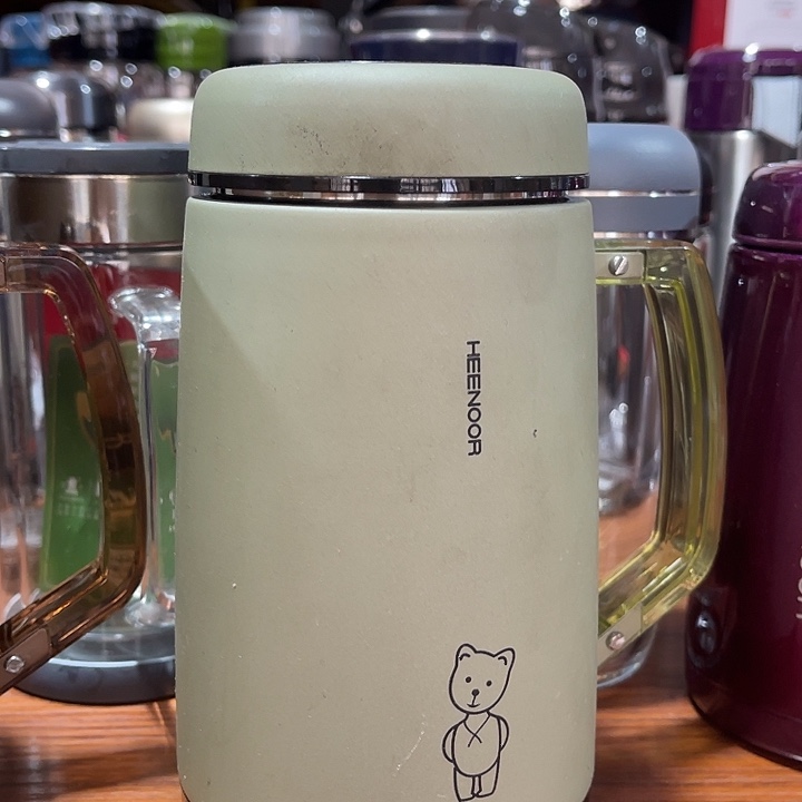 玻璃希诺把手绿色