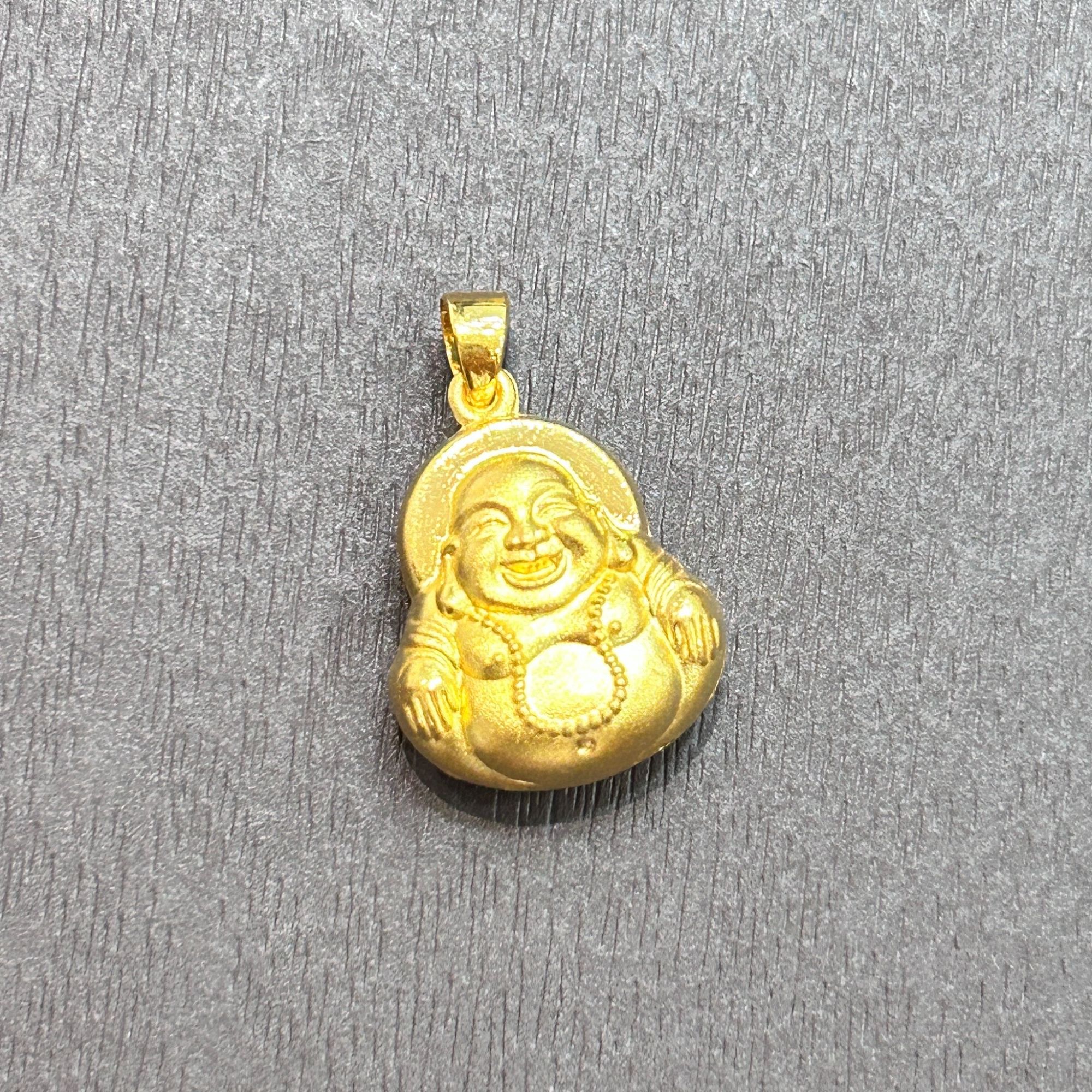 【店长专享】笑脸佛 足金999投资金攒黄金 ZBHJD1136  克重多退少补