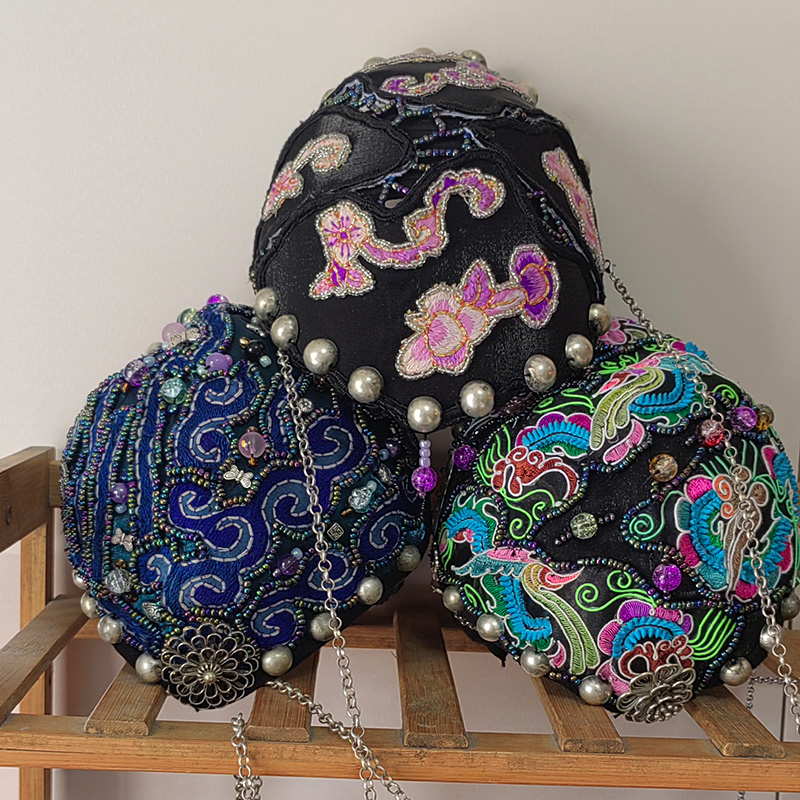 西江月民族风发箍帽（流苏款）2608