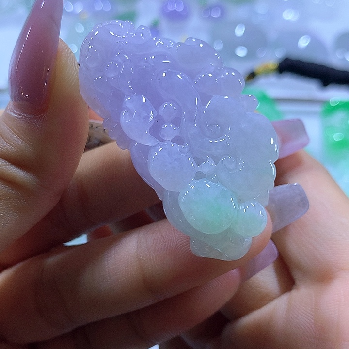 翡翠未镶嵌颈饰天然翡翠A货吊坠