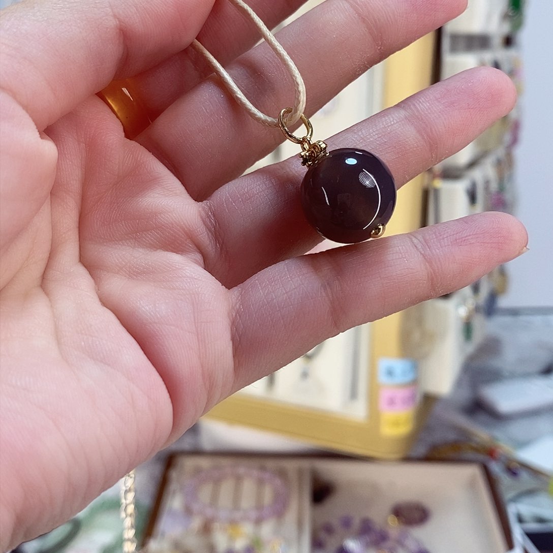 玛瑙/玉髓项链未镶嵌