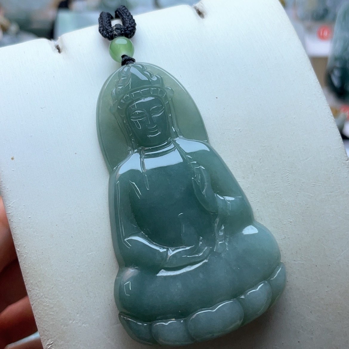 【闪购商品】翡翠未镶嵌颈饰歲**聲翡翠