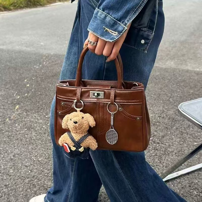 新品轻奢百搭高级感气质时尚斜挎双肩女士包A16