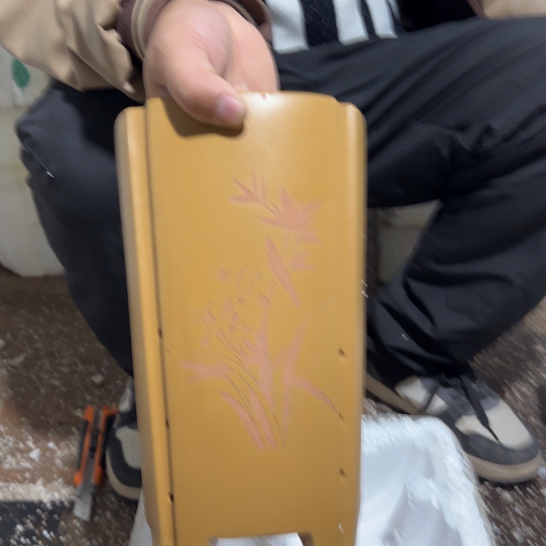 紫砂花盆口径16厘米