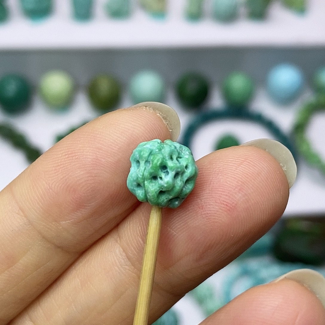 绿松石配饰未镶嵌s*a