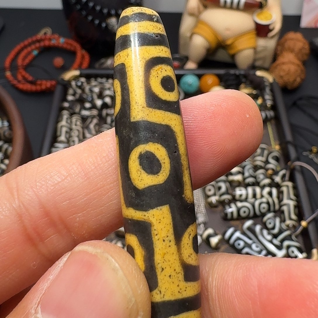 料器料器九眼老清代