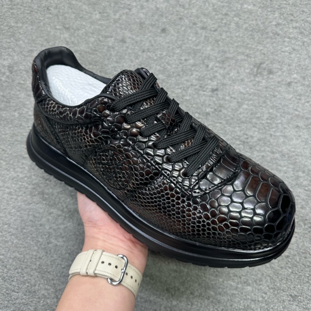 8823-5-黑棕-稀有皮-男士休闲鞋