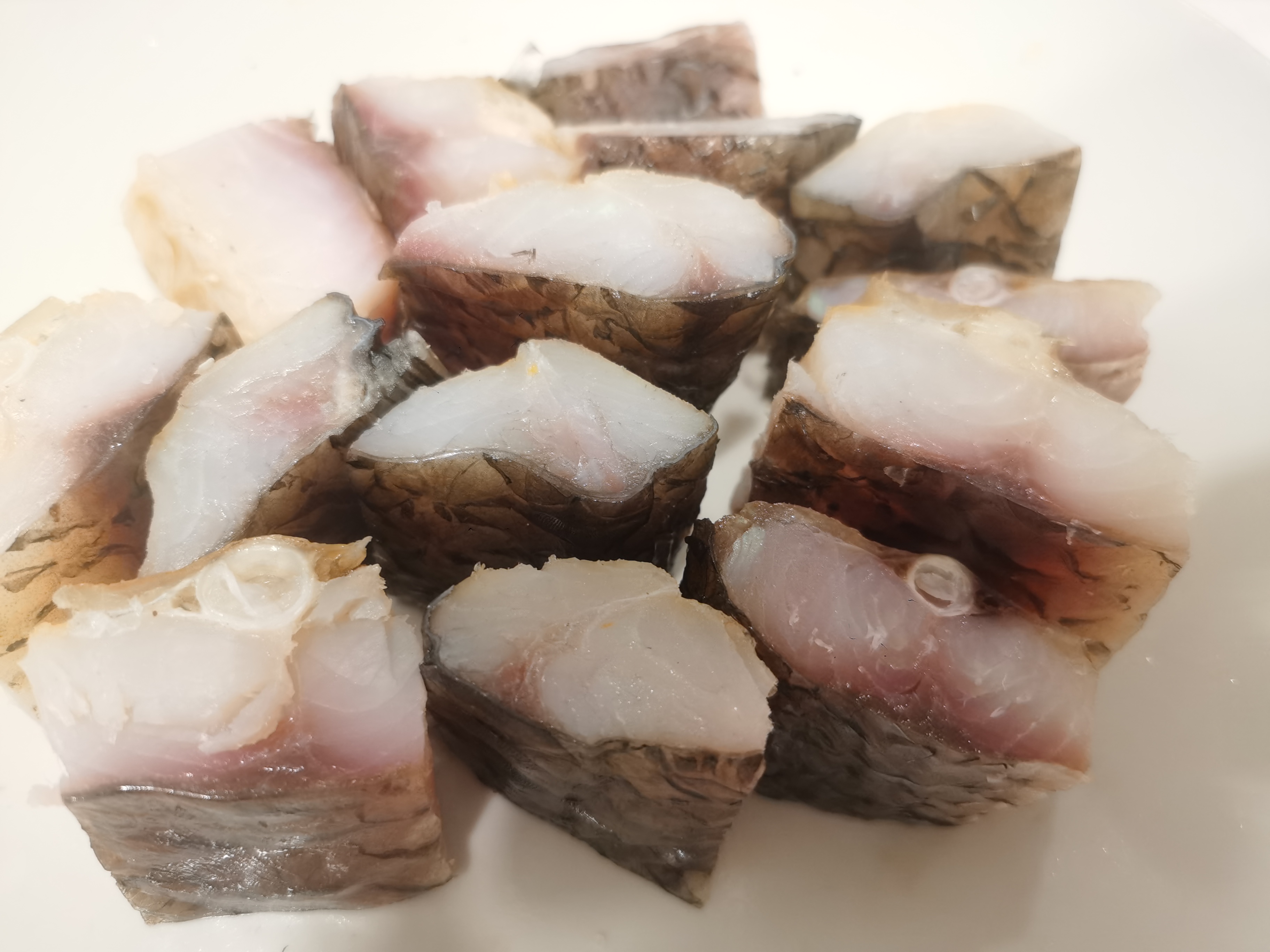 【淡盐免泡水】农家阳干大草鱼块腌制风干糍粑鱼块腊鱼块