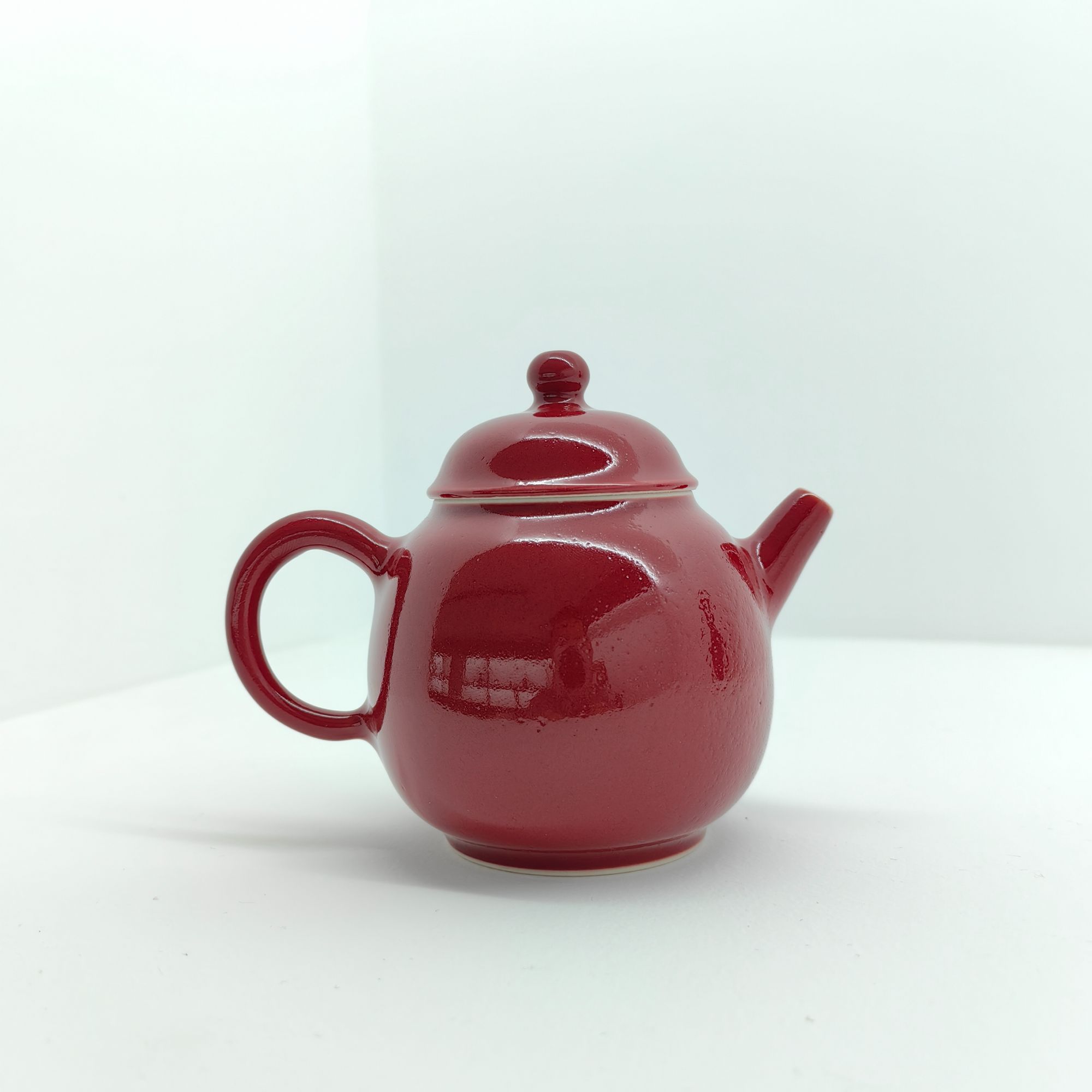 博物堂年货节中国红墩墩壶158