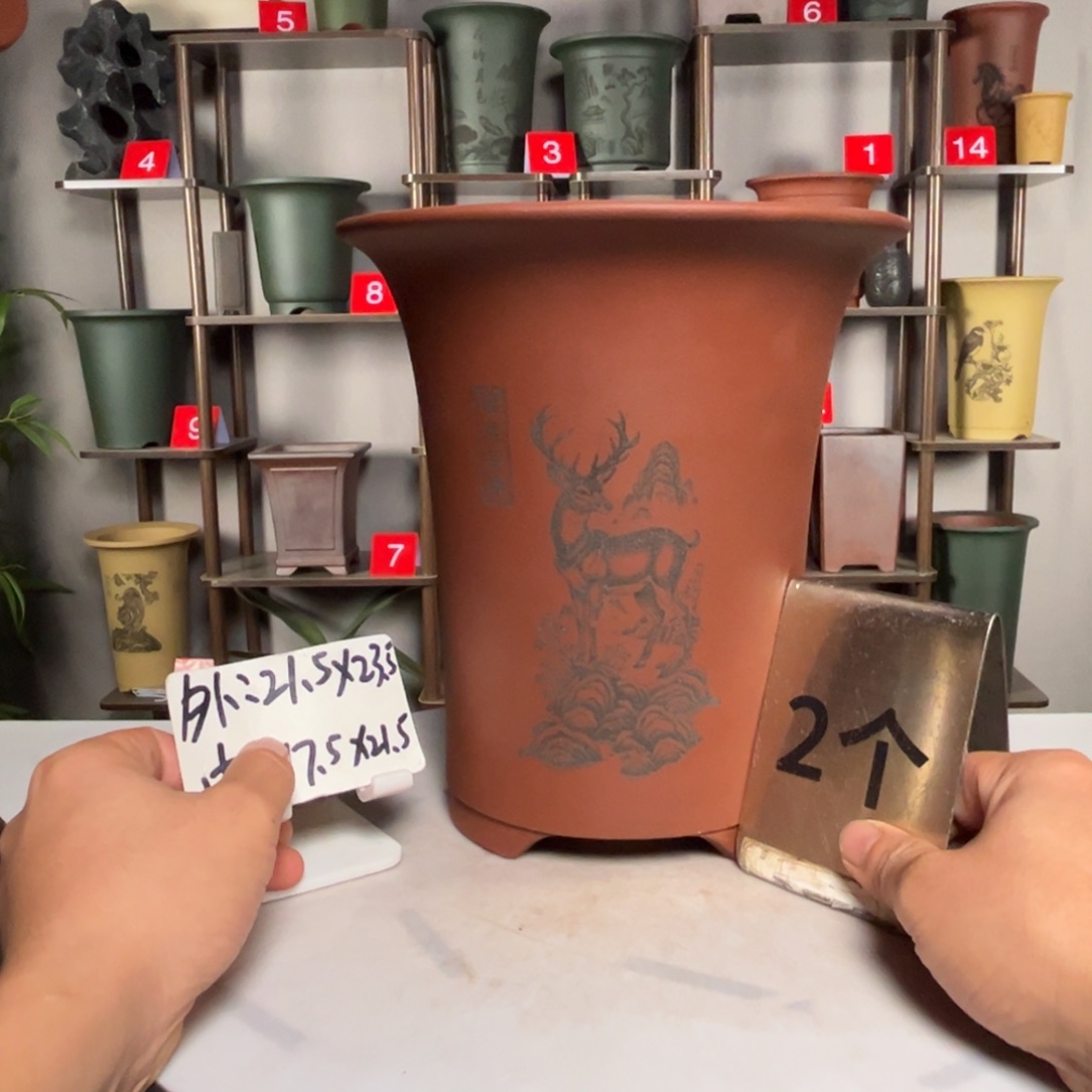 花盆紫砂紫砂花盆