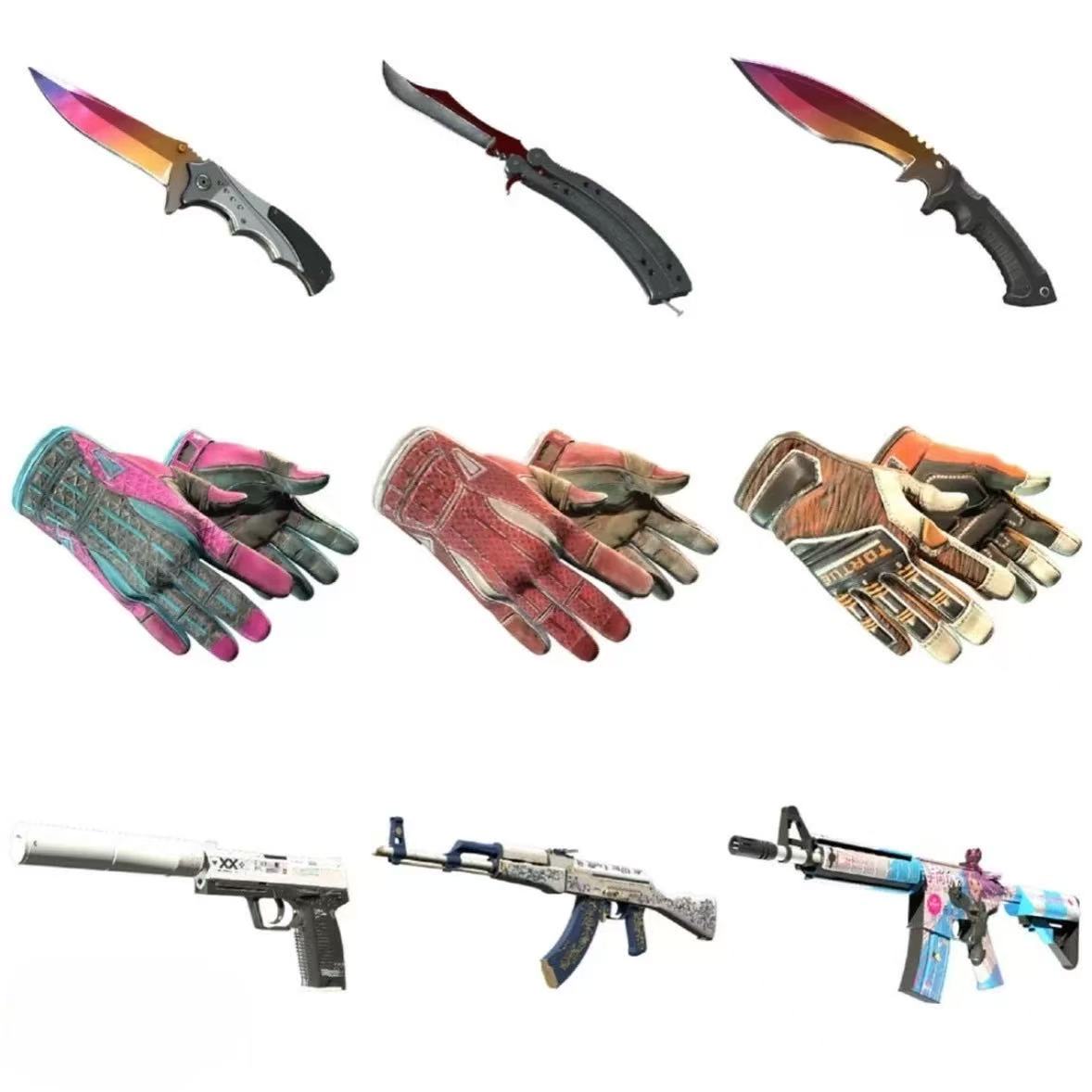 csgo 百套各类箱可选择 反恐精英全球攻势周边游戏周边道具