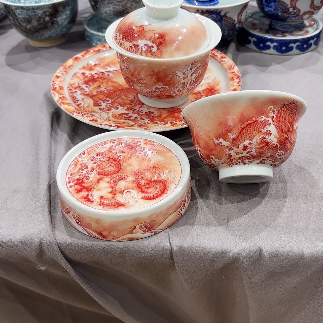 瓷片景德镇瓷器展和