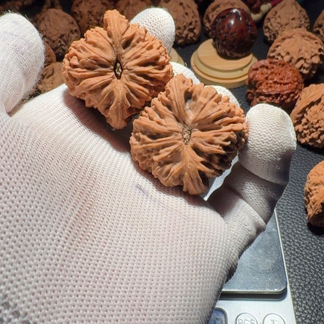 绘***⁹吊坠文玩核桃有黄有修有色差