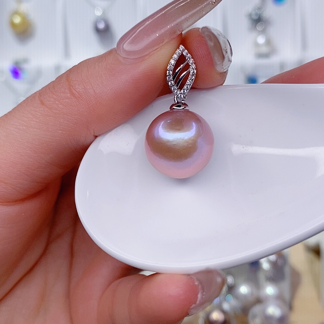 淡水珍珠吊坠(赠链)未镶嵌15➕