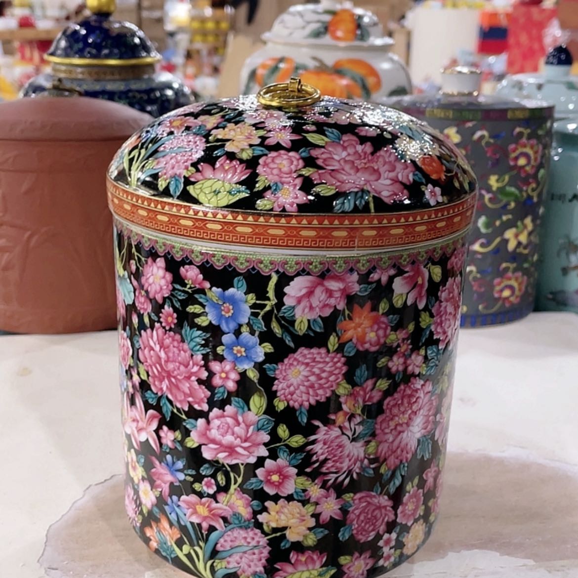 【闪购商品】罐陶瓷茶叶罐密封罐