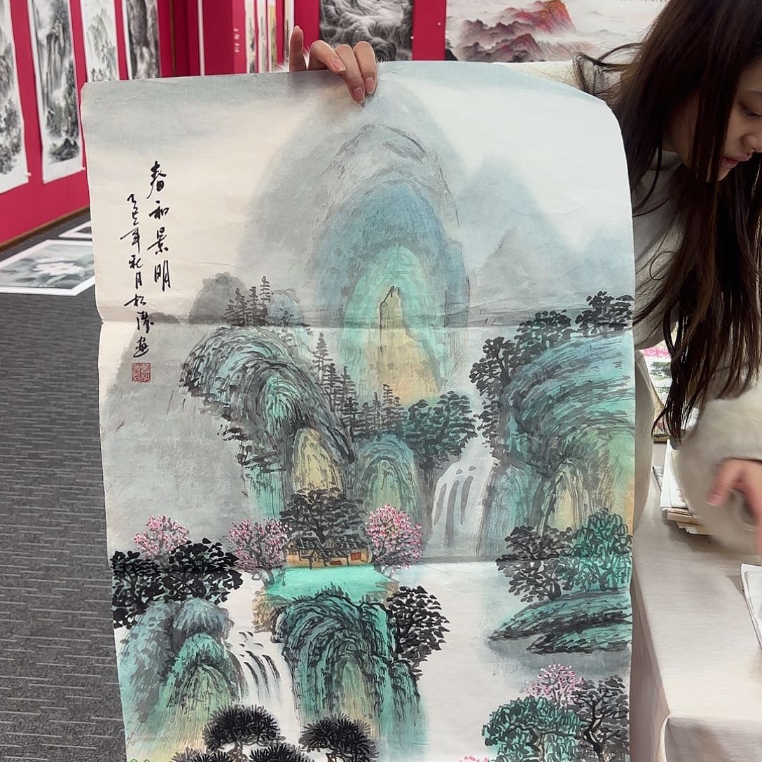 国画国画作品纯手绘