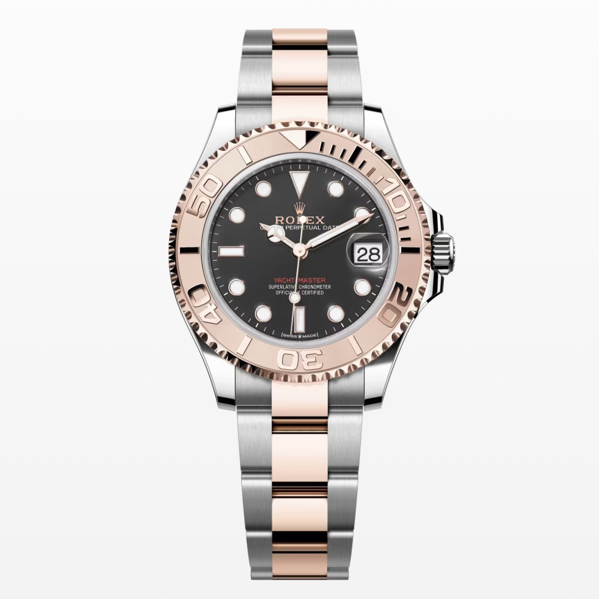 99新 Rolex/劳力士 游艇m268621-0004 间金37盘机械22年全套