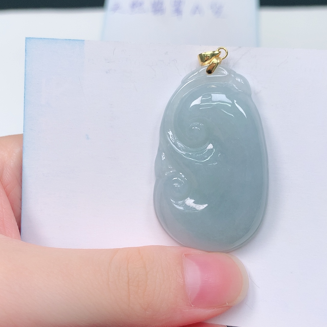 翡翠未镶嵌颈饰1111111121