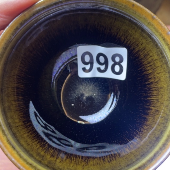 茶盏沐雨茶器柴烧主人杯