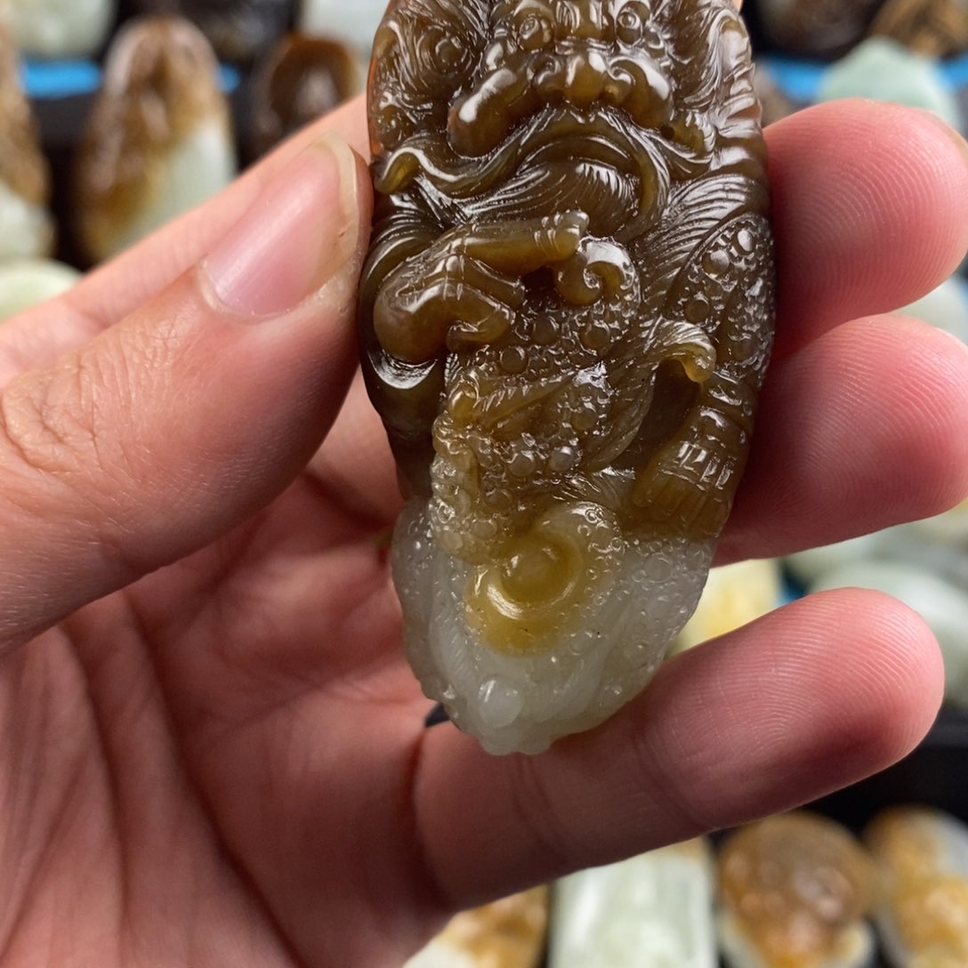 和田玉挂件未镶嵌