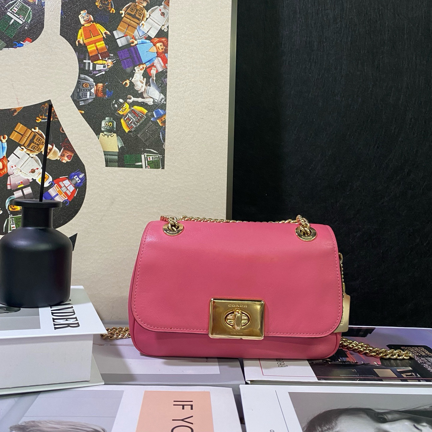 90新 COACH/蔻驰 21500斜挎包20*13