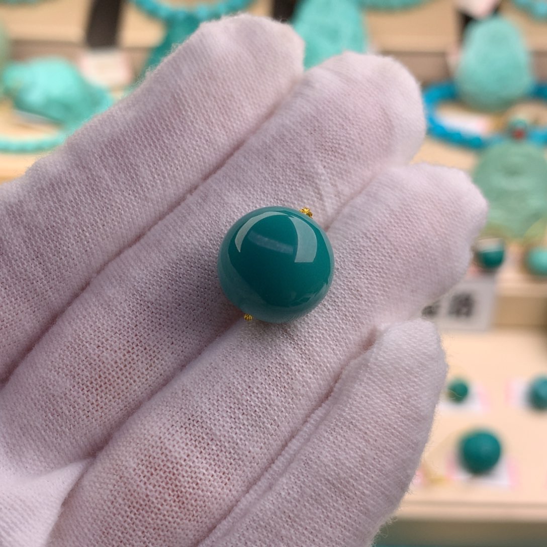 绿松石珠宝奇石未镶嵌仙**一