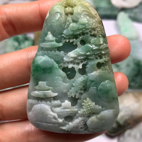 定制翡翠翡翠未镶嵌