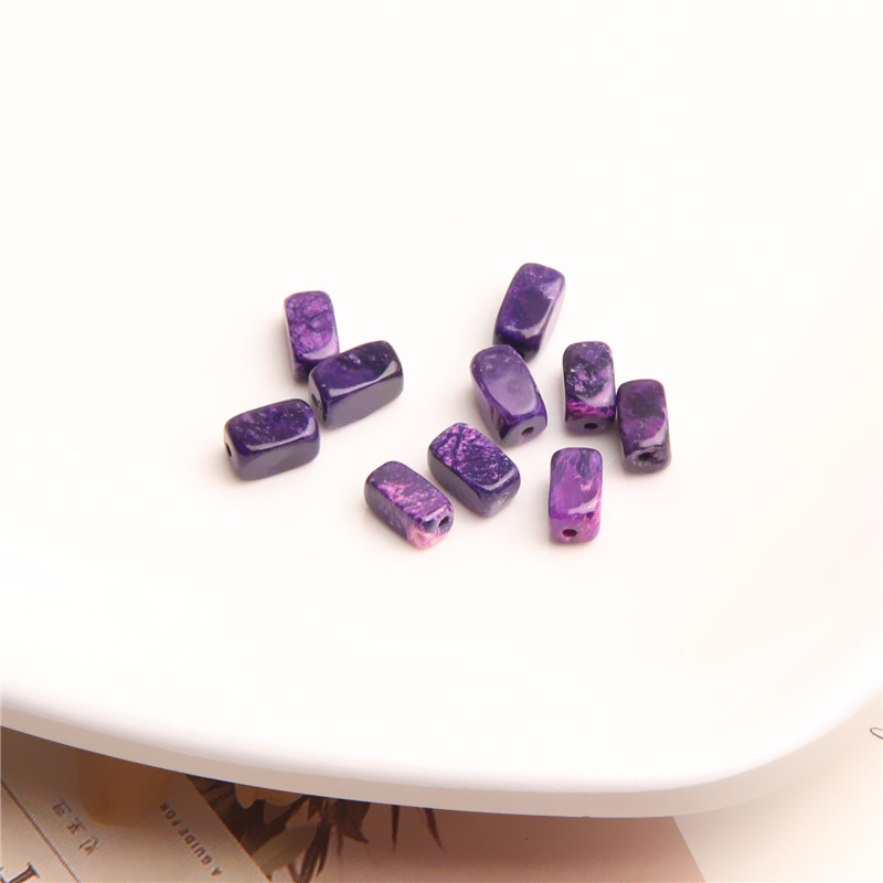 舒俱来4*7.5MM四方散珠 K0553 多样性发一