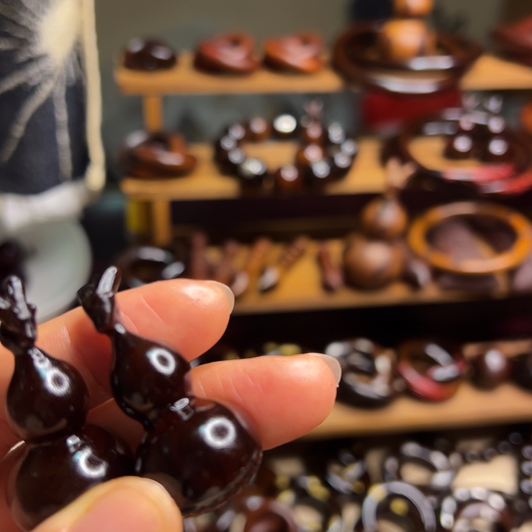 小***#枣木玉化葫芦一物一拍