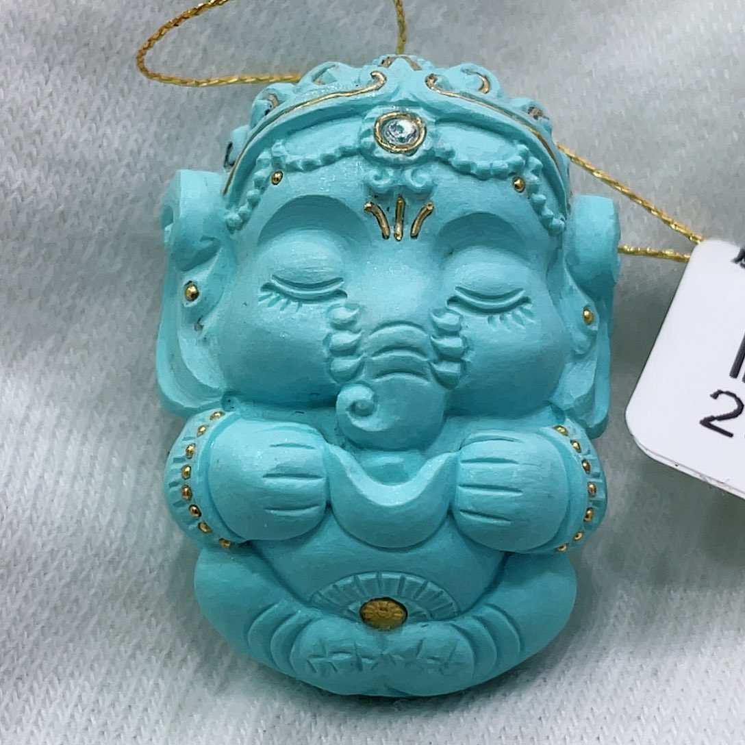 未镶嵌绿松石珠宝奇石