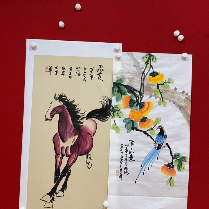 日新画作欣赏作品