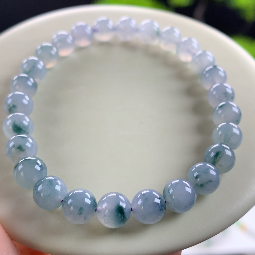 翡翠未镶嵌手链卡7