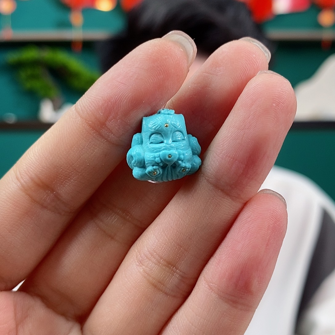 绿松石珠宝奇石未镶嵌