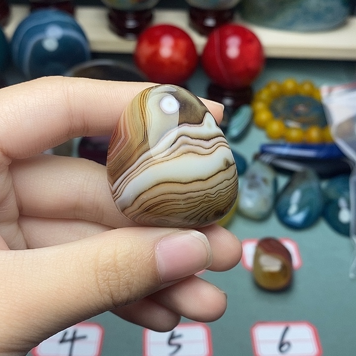 玛瑙/玉髓未镶嵌吊坠(不含链)