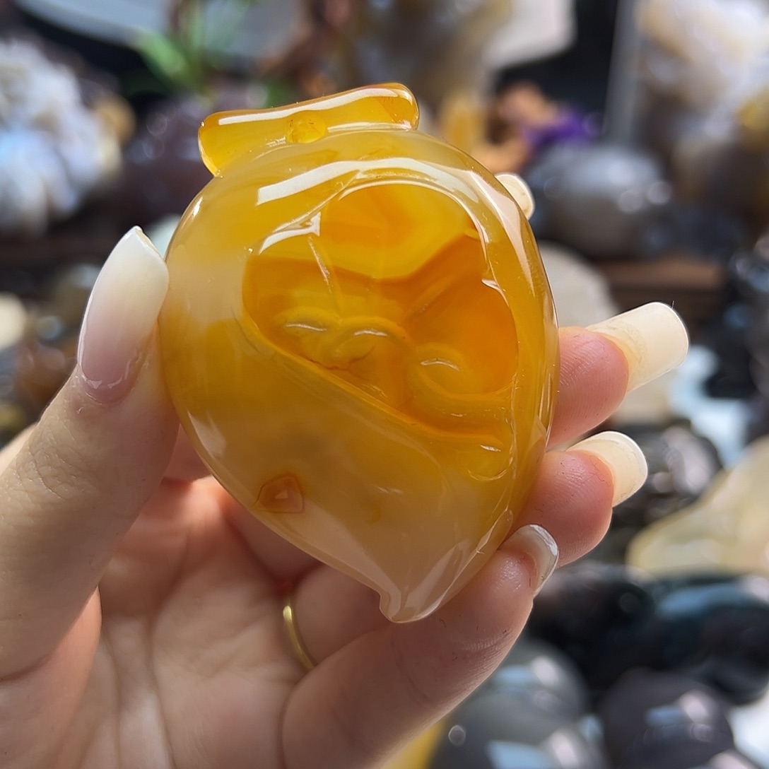 玛瑙/玉髓未镶嵌颈饰