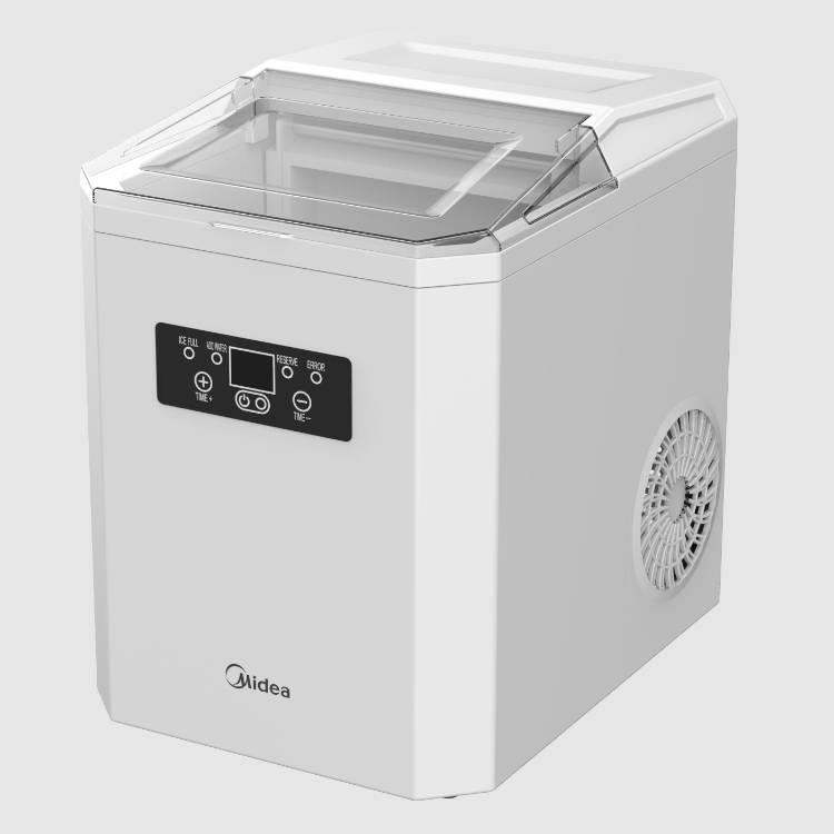 美的家用制冰机 美的 MBJ-20F11E 极地白