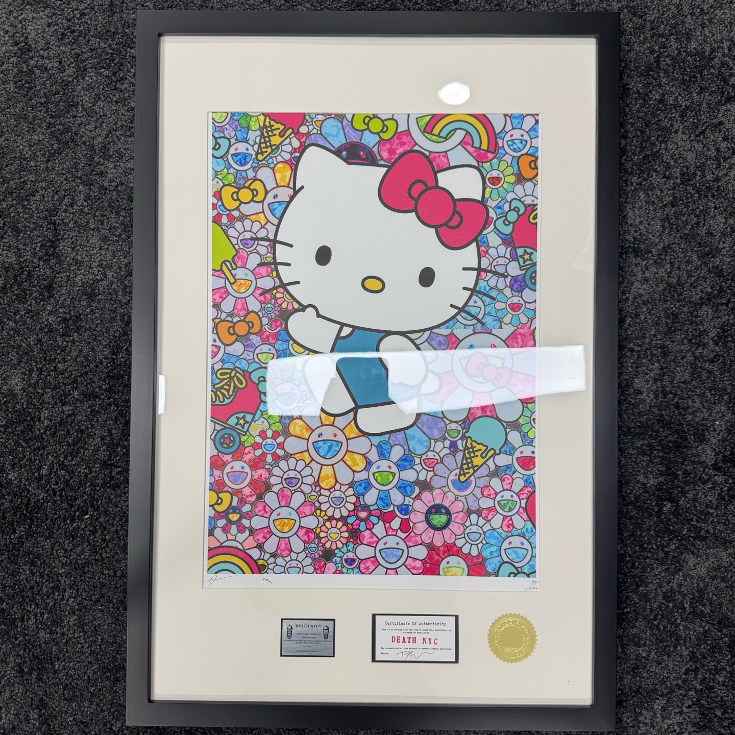 未拆封  Death Nyc 奈良美智 潮流 版画